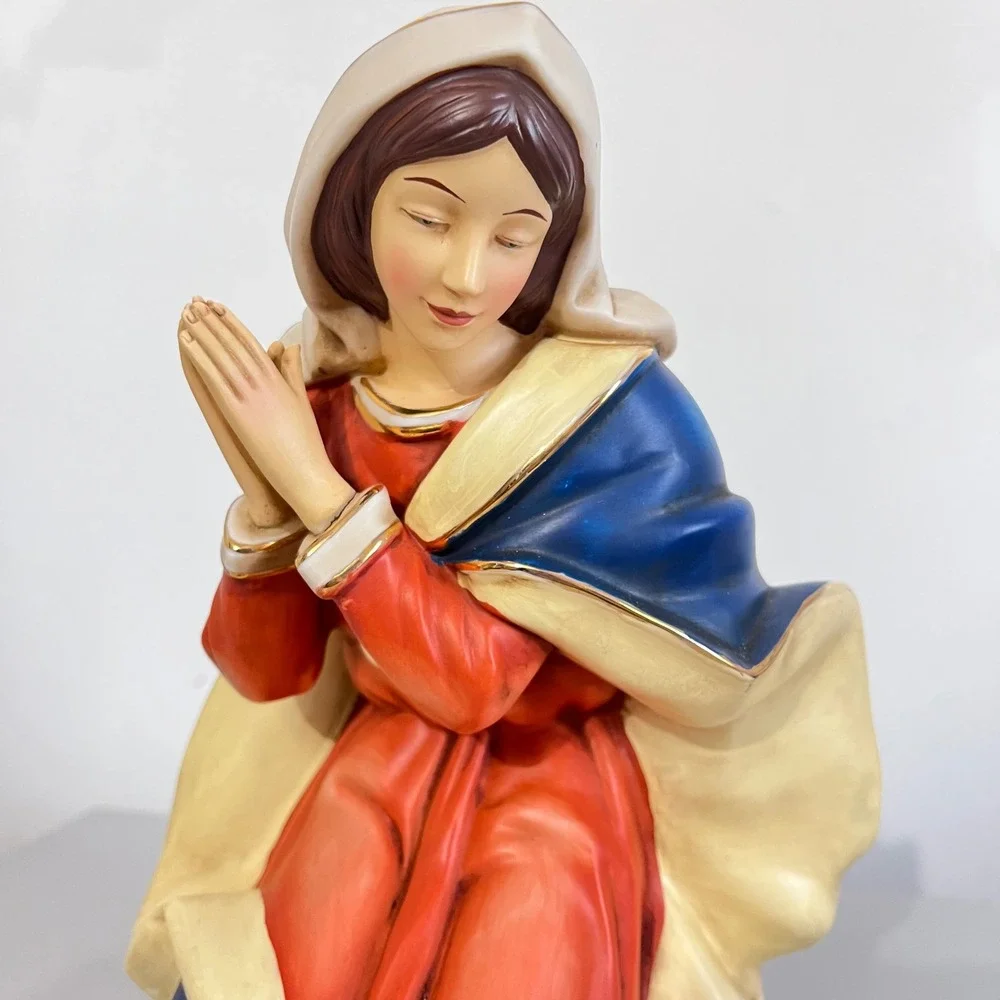 Vintage Grandeur Noel Nativity‎ Replacement Mary Figure Large 8